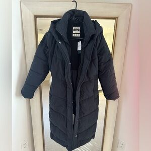 Abercrombie & Fitch Ultra Black Puffer Jacket